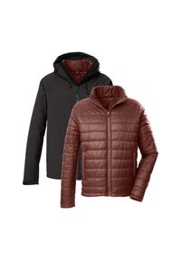 Kombinezon parka i puchówka Killtec KOW 95. Kolor: wielokolorowy, czarny, brązowy. Materiał: puch. Sezon: jesień #1