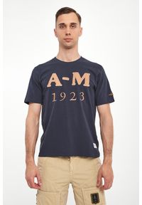 Aeronautica Militare - T-shirt męski z haftem AERONAUTICA MILITARE. Wzór: haft #3