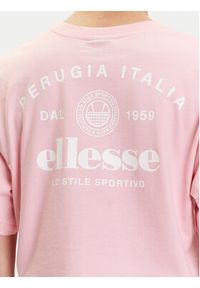 Ellesse T-Shirt Marcialla SGZ21801 Różowy Loose Fit. Kolor: różowy. Materiał: bawełna #4