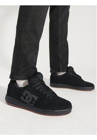 DC Shoes Sneakersy Gaveler ADYS100536 Czarny. Kolor: czarny. Materiał: skóra #5