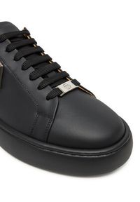 Philipp Plein - PHILIPP PLEIN Sneakersy PAES MSC4022 Czarny. Kolor: czarny. Materiał: skóra #5
