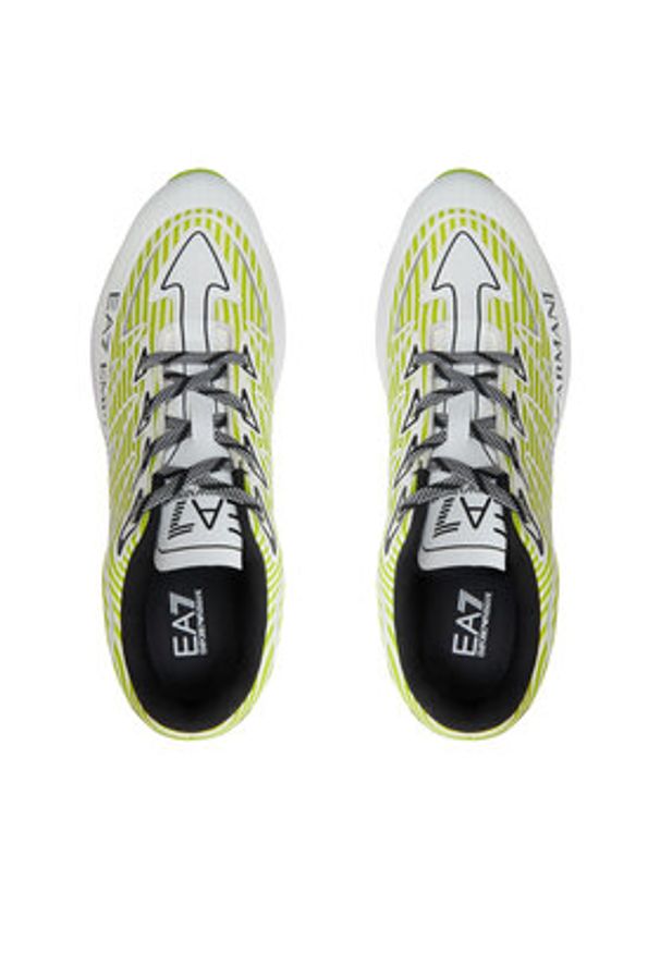 EA7 Emporio Armani Sneakersy X8X129 XK307 T563 Biały. Kolor: biały. Materiał: materiał