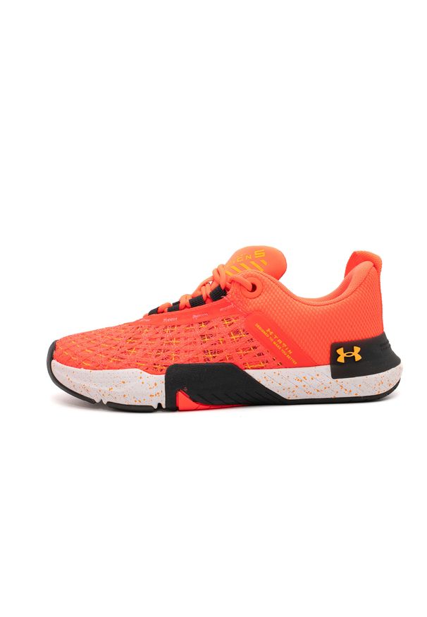 Buty Sportowe Under Armour Ua W Tribase Reign 5 Damskie. Kolor: czerwony, pomarańczowy, wielokolorowy. Materiał: guma, tkanina