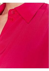 Sisley Bluzka 5PCZLQ04O Różowy Regular Fit. Kolor: różowy. Materiał: syntetyk #4