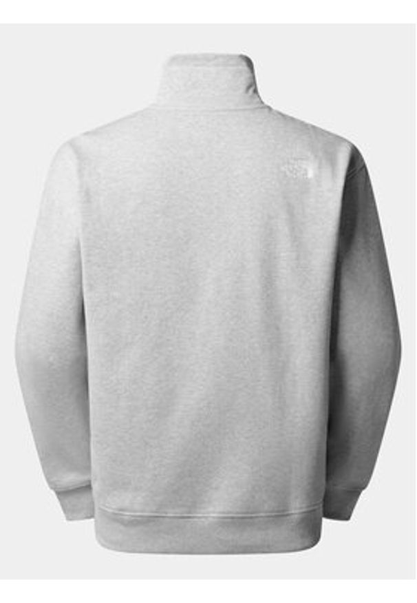The North Face Bluza Essential NF0A87FC Szary Relaxed Fit. Kolor: szary. Materiał: bawełna, syntetyk