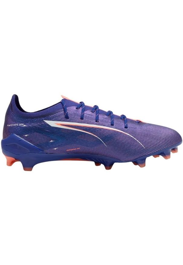 Buty piłkarskie Puma Ultra 5 Ultimate Fg 107683 01 fioletowe. Kolor: fioletowy. Materiał: materiał. Szerokość cholewki: normalna. Sport: piłka nożna