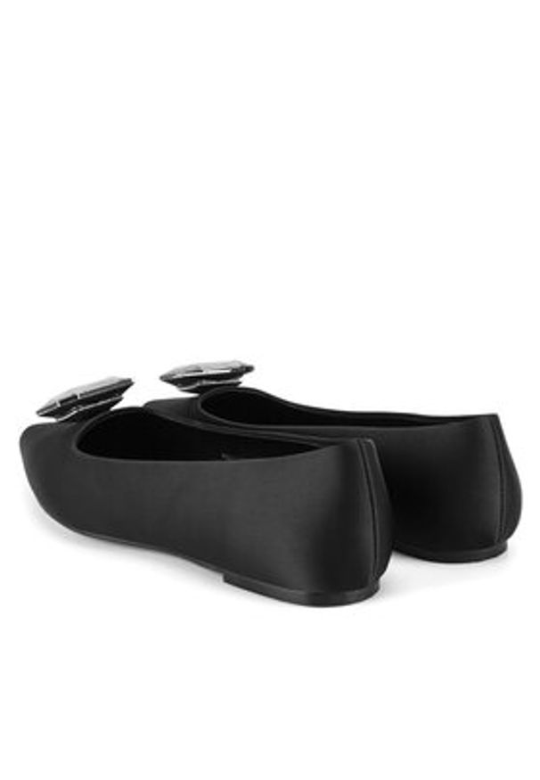 DeeZee Baleriny R24SS04000 Czarny. Kolor: czarny. Materiał: materiał