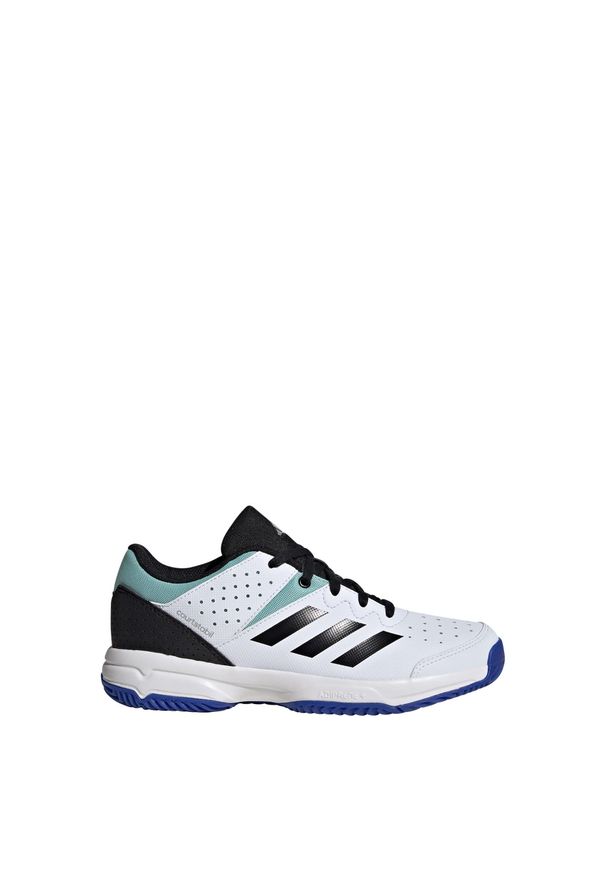 Adidas - Court Stabil Shoes. Kolor: biały, wielokolorowy, niebieski, czarny