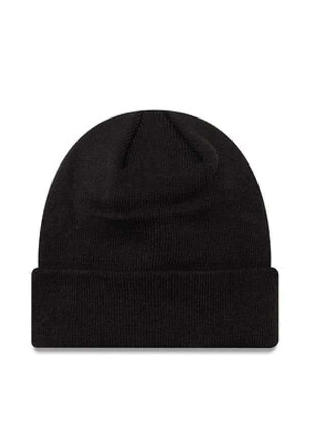 New Era Czapka Team Patch Cuff Bea 60565195 Czarny. Kolor: czarny. Materiał: materiał