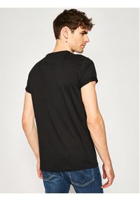 Lacoste T-Shirt TH6709 Czarny Regular Fit. Kolor: czarny. Materiał: bawełna