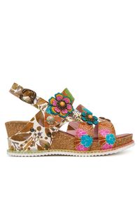 Sandały Laura Vita. Wzór: kolorowy #1