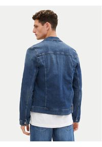 Tom Tailor Kurtka jeansowa 1040165 Granatowy Regular Fit. Kolor: niebieski. Materiał: bawełna #4