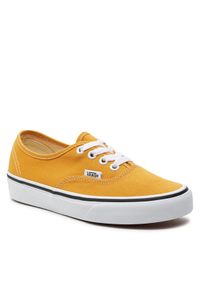 Vans Tenisówki Authentic VN000BW5LSV1 Żółty. Kolor: żółty