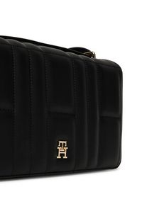 TOMMY HILFIGER - Tommy Hilfiger Torebka Th Feminine Conv Crossover AW0AW17454 Czarny. Kolor: czarny. Materiał: skórzane #3