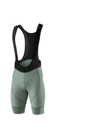 BIEMME - Spodenki rowerowe męskie Biemme Legend Eco 25 na szelkach. Kolor: wielokolorowy, czarny, zielony. Sport: kolarstwo #1