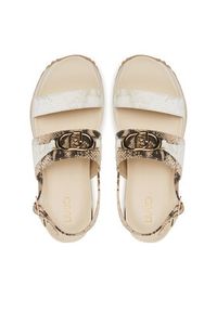 Liu Jo Sandały Maxi Wonder Sandal 30 BA5081 EX289 Beżowy. Kolor: beżowy. Materiał: skóra