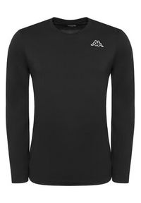 Kappa Komplet longsleeve Logo Saro 37216LW Czarny Regular Fit. Kolor: czarny. Materiał: bawełna. Długość rękawa: długi rękaw #6