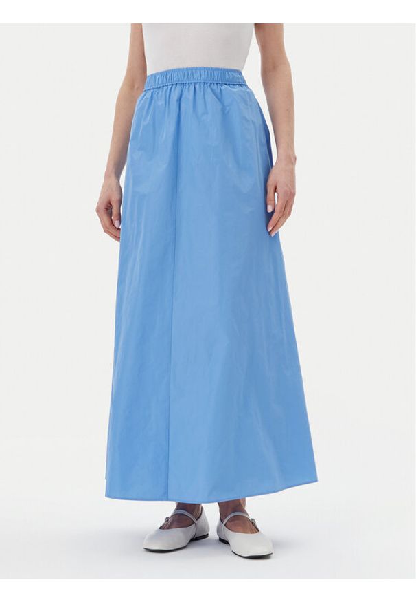 MAX&Co. Spódnica maxi Matrigna 2516101074200 Niebieski Regular Fit. Kolor: niebieski. Materiał: syntetyk