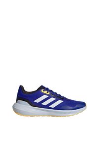 Adidas - Buty Runfalcon 3 TR. Kolor: żółty, niebieski, wielokolorowy, biały. Materiał: materiał. Sport: bieganie