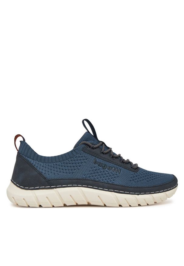 Bugatti Sneakersy 321-ASM01-6950 Granatowy. Kolor: niebieski. Materiał: materiał