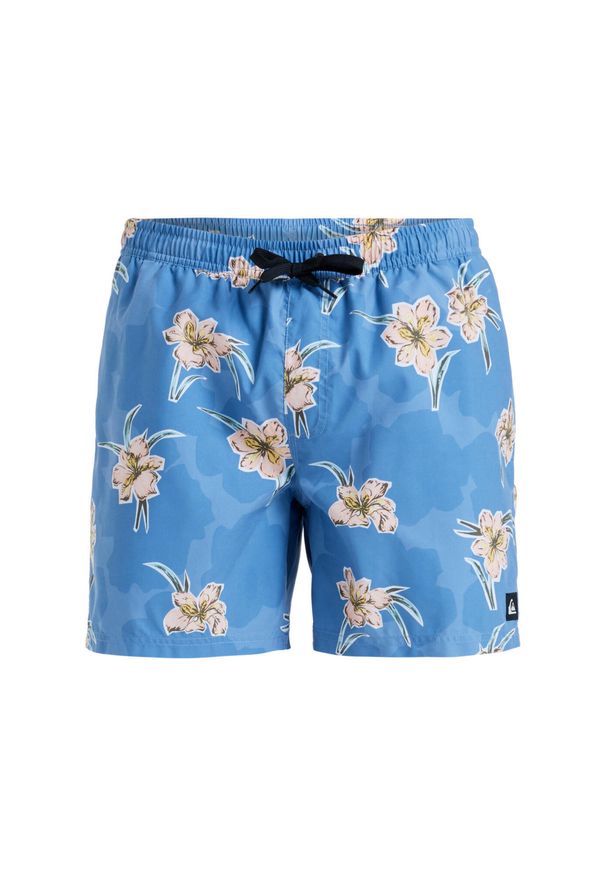Quiksilver - Szorty kąpielowe dla Mężczyzn EVERYDAY STRAIGHT 15" Niebieski. Kolor: szary, niebieski, wielokolorowy. Materiał: poliester, materiał. Styl: sportowy