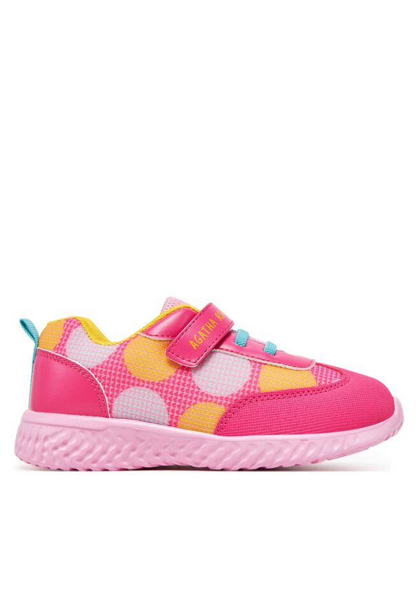 Sneakersy Agatha Ruiz de la Prada. Kolor: różowy