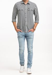 Lee - LEE LUKE MĘSKIE SPODNIE JEANSOWE JEANSY DŻINSY BLUE DOVE L719OWA32 #7