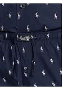 Polo Ralph Lauren Piżama 714899503006 Granatowy Regular Fit. Kolor: niebieski. Materiał: bawełna #3