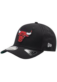 Męska czapka z daszkiem New Era 9FIFTY Chicago Bulls NBA Stretch Snap Cap. Kolor: czarny. Materiał: bawełna, elastan