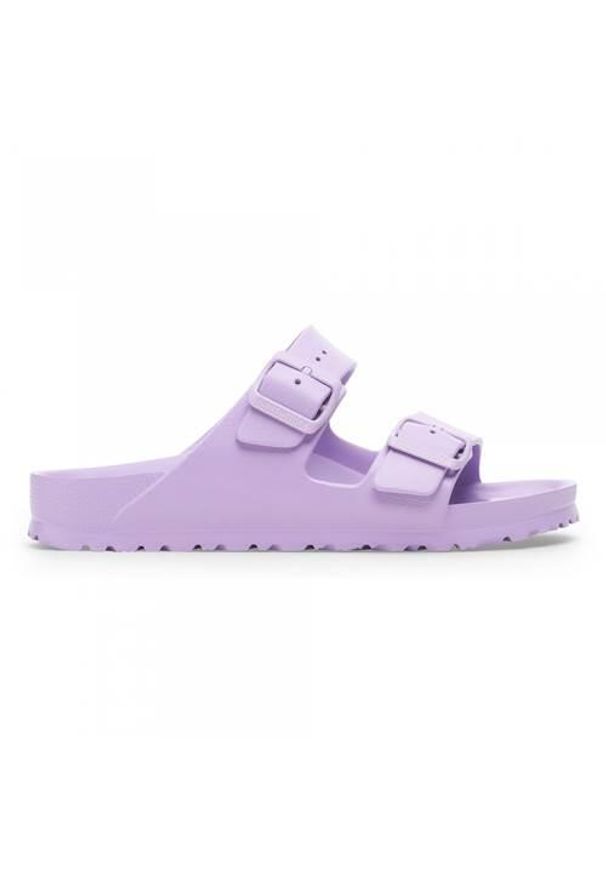 Klapki damskie Birkenstock Arizona Eva. Kolor: fioletowy, wielokolorowy. Materiał: syntetyk, materiał