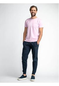 Petrol Industries T-Shirt M-1030-TSR639 Różowy Regular Fit. Kolor: różowy #3