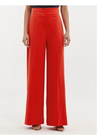 Maryley Spodnie materiałowe 24EB680/43FI Czerwony Regular Fit. Kolor: czerwony. Materiał: syntetyk
