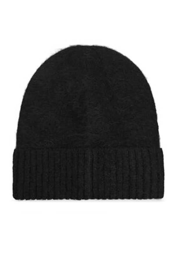 Calvin Klein Czapka K60K612594 Czarny. Kolor: czarny. Materiał: wełna