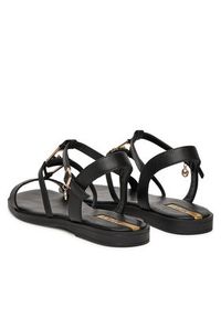 MEXX Sandały MX/023C-EST Czarny. Kolor: czarny. Materiał: skóra