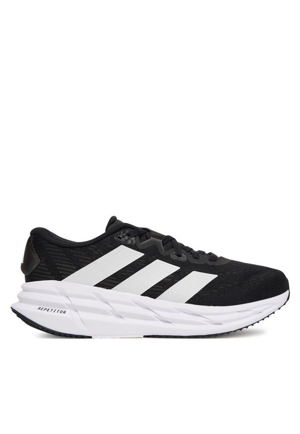 Adidas - adidas Buty do biegania adistar 4 JR0318 Czarny. Kolor: czarny. Materiał: materiał