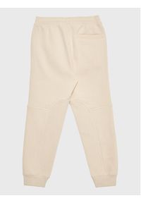 Calvin Klein Jeans Spodnie dresowe Seaming Skater IB0IB01506 Beżowy Regular Fit. Kolor: beżowy. Materiał: syntetyk