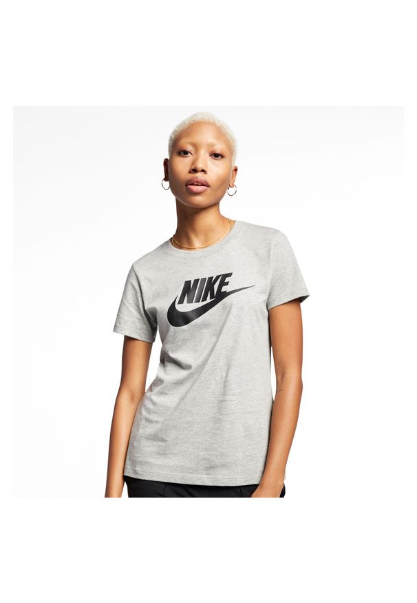 Koszulka damska Nike Sportswear Essential BV6169. Materiał: materiał, bawełna. Długość rękawa: krótki rękaw. Długość: krótkie