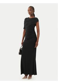 Vero Moda Sukienka wieczorowa Kassandra 10356465 Czarny Regular Fit. Kolor: czarny. Materiał: syntetyk. Styl: wizytowy #4