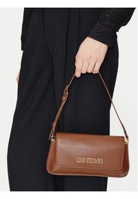 Love Moschino - LOVE MOSCHINO Torebka JC4058PP1MLO0201 Brązowy. Kolor: brązowy. Materiał: skórzane #4