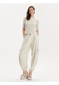 MAX&Co. Sweter Passata 2416361033270 Beżowy Regular Fit. Kolor: beżowy. Materiał: wiskoza #5