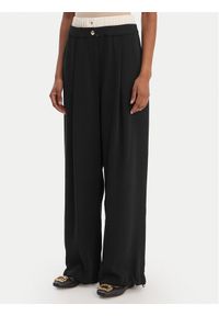 Liu Jo Sport Spodnie materiałowe TA6150 TS923 Czarny Regular Fit. Kolor: czarny. Materiał: syntetyk. Styl: sportowy #1