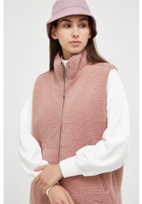 Jack Wolfskin bezrękawnik damski kolor różowy przejściowy. Kolor: różowy. Długość rękawa: bez rękawów #1