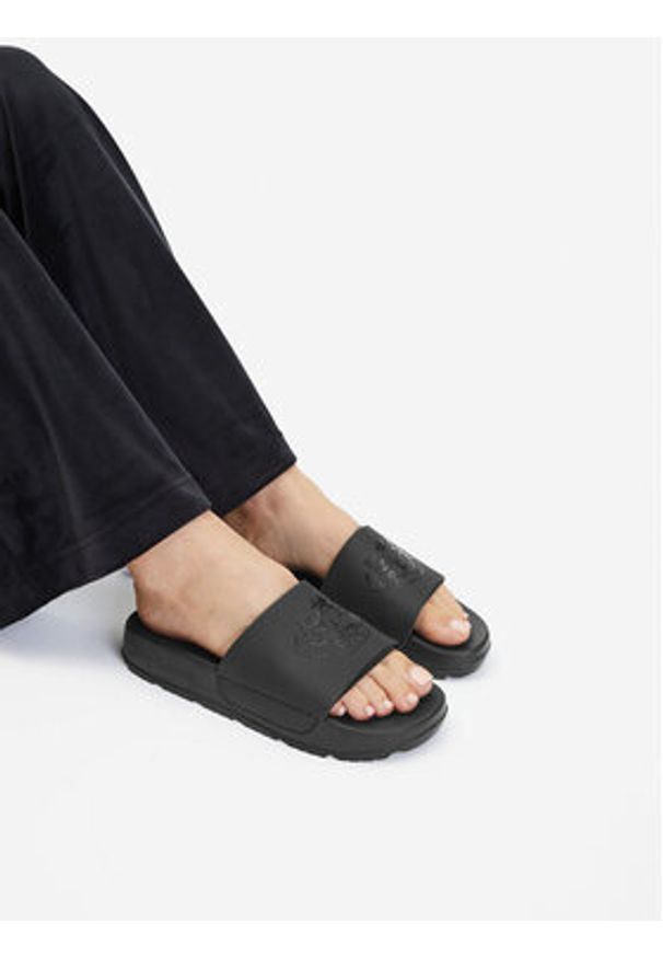 Juicy Couture Klapki PJC3 Czarny. Kolor: czarny. Materiał: syntetyk