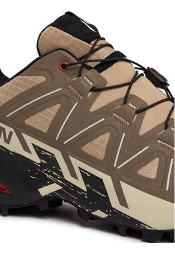 salomon - Salomon Buty do biegania Speedcross 6 L47811000 Brązowy. Kolor: brązowy. Materiał: materiał. Model: Salomon Speedcross