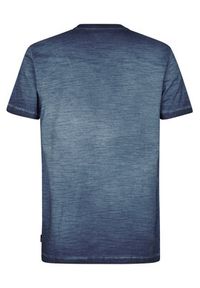 Petrol Industries T-Shirt M-1050-TSV662 Granatowy Regular Fit. Kolor: niebieski. Materiał: bawełna #6