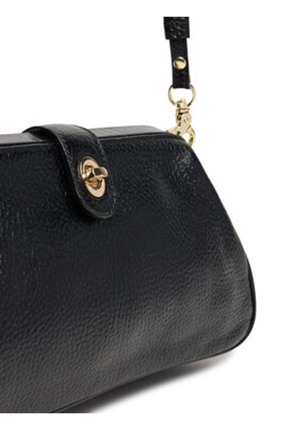 BALAGAN - Balagan Torebka Rofe Vintage S Czarny. Kolor: czarny. Materiał: skórzane. Styl: vintage