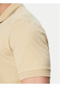 Karl Lagerfeld - KARL LAGERFELD Polo 745021 562221 Beżowy Regular Fit. Typ kołnierza: polo. Kolor: beżowy. Materiał: bawełna #5
