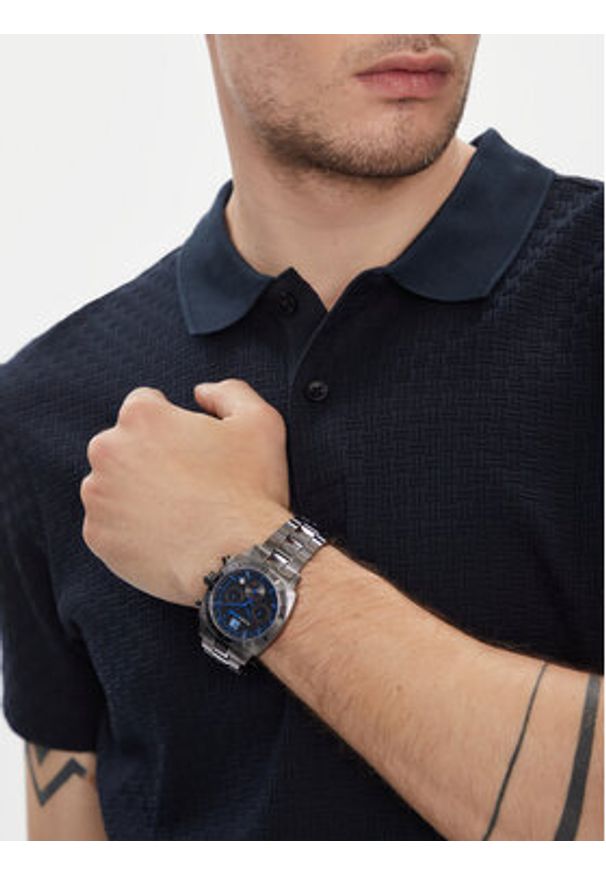 Plein Sport Zegarek Wildcat PSGBA1323 Szary. Kolor: szary. Styl: sportowy