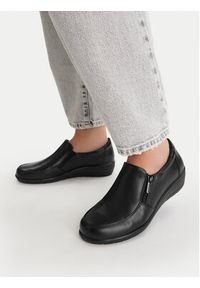 Go Soft Półbuty CEO-JD63-8 Czarny. Kolor: czarny. Materiał: materiał #8