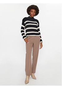 Vero Moda Sweter 10293683 Czarny Regular Fit. Kolor: czarny. Materiał: bawełna #6